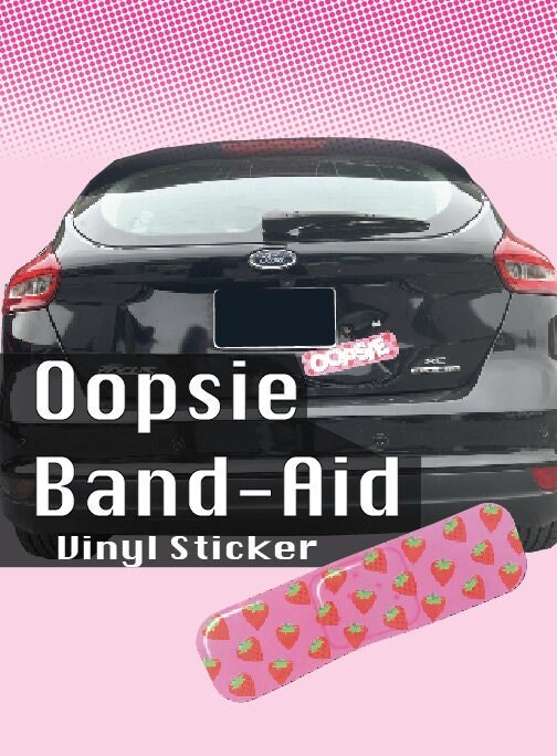 Car Band-Aid Stickers