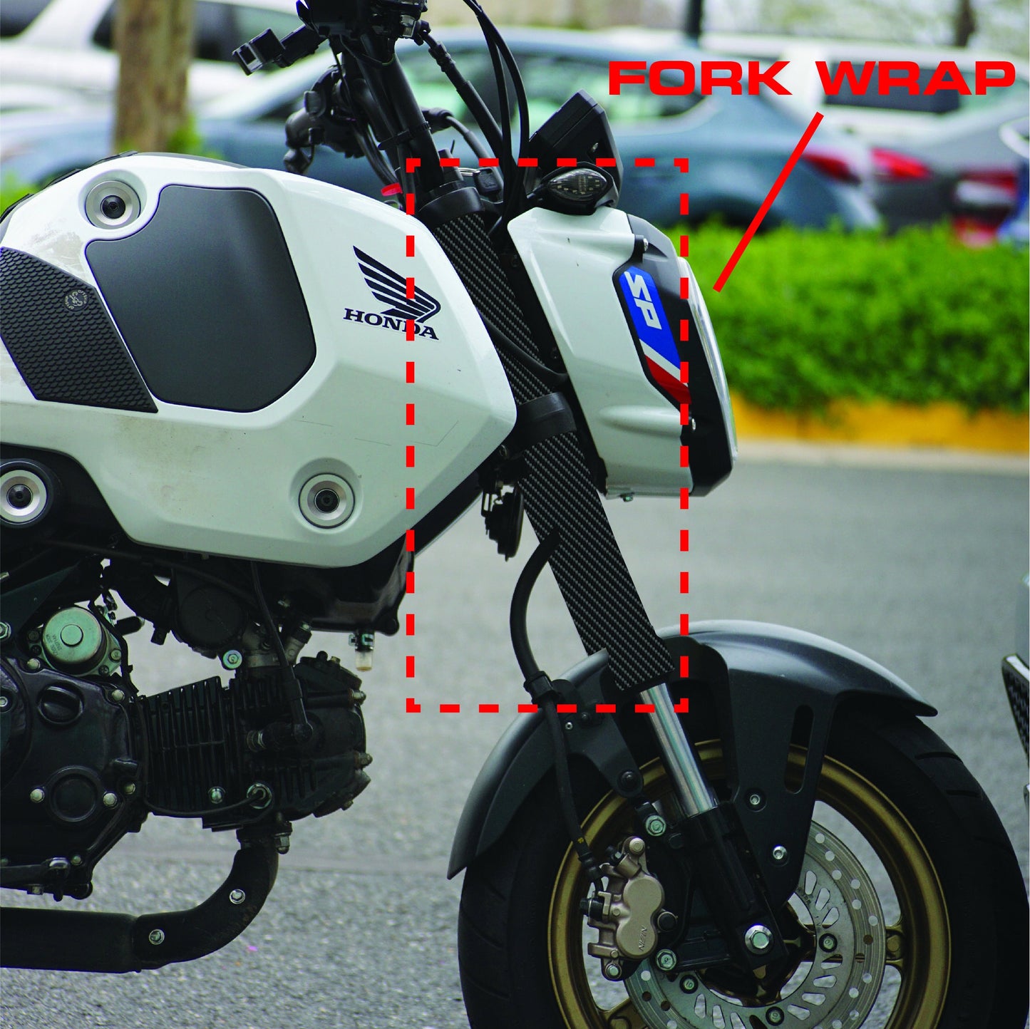 Honda Grom Fork Wrap Kit