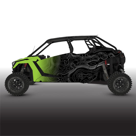 RZR Pro R 4 Ultimate TOPO Graphics Kit