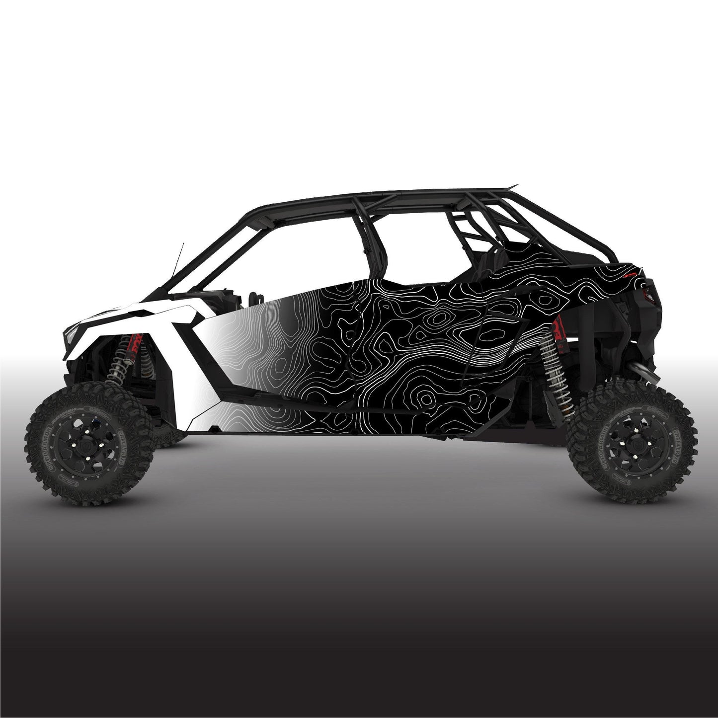 RZR Pro R 4 Ultimate TOPO Graphics Kit