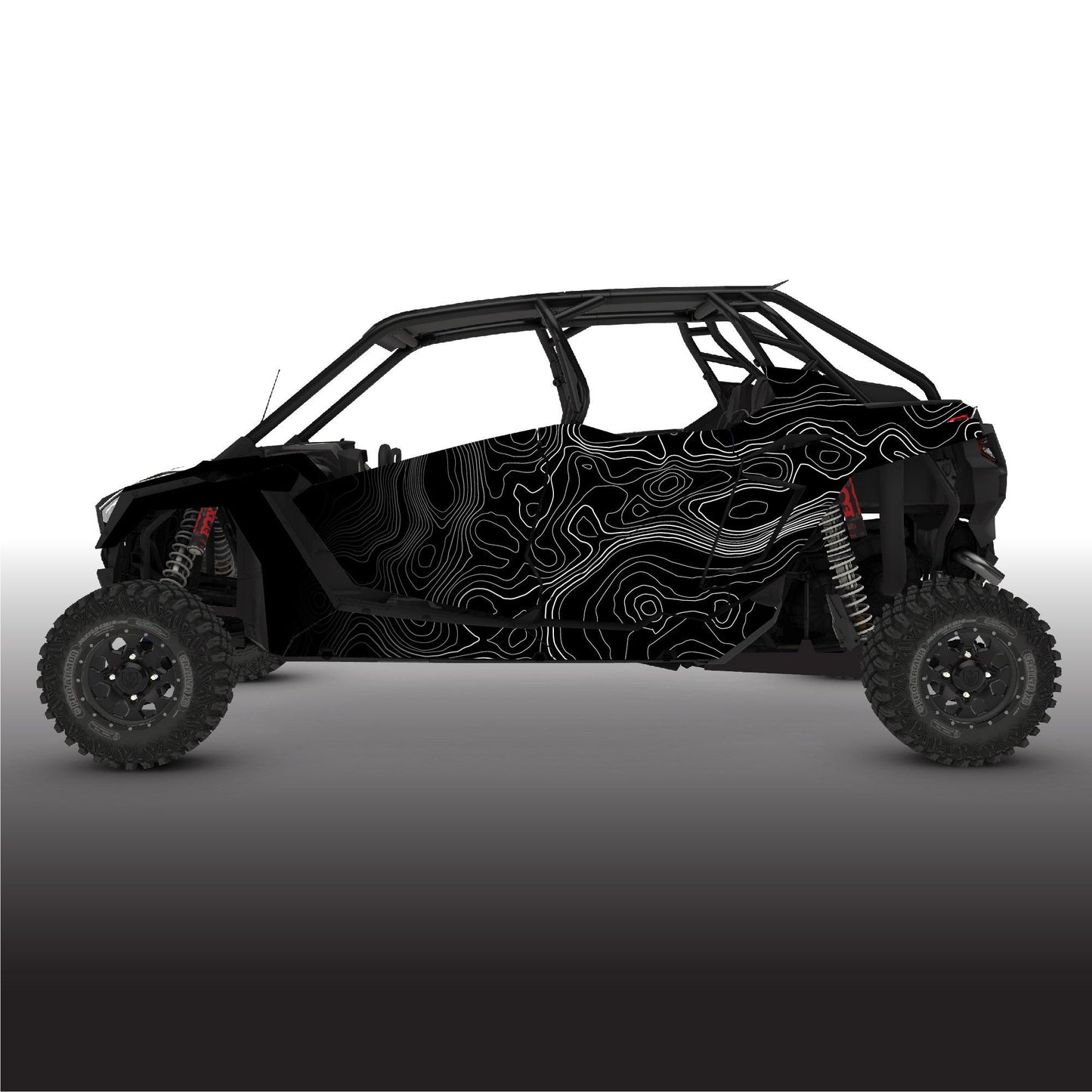 RZR Pro R 4 Ultimate TOPO Graphics Kit