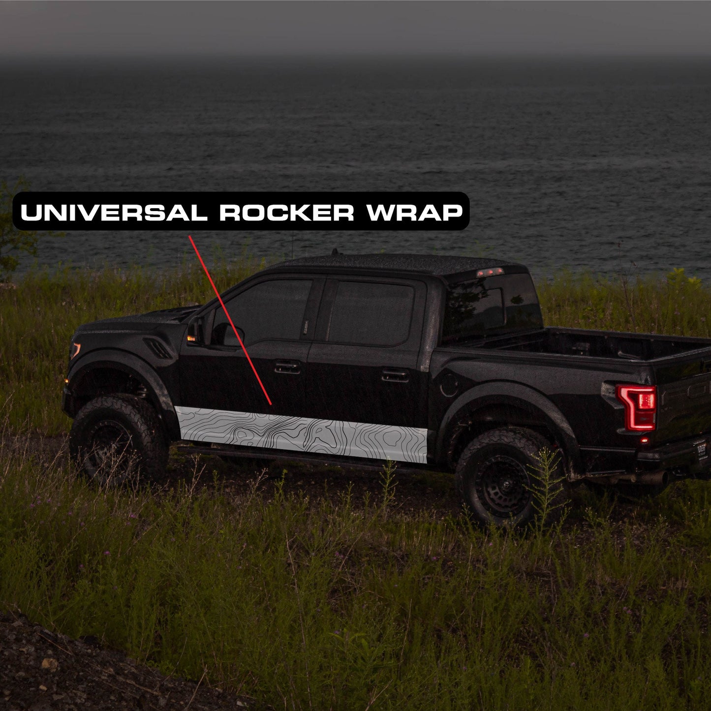 UNIVERSAL TOPO Rocker Panel Wrap Kit