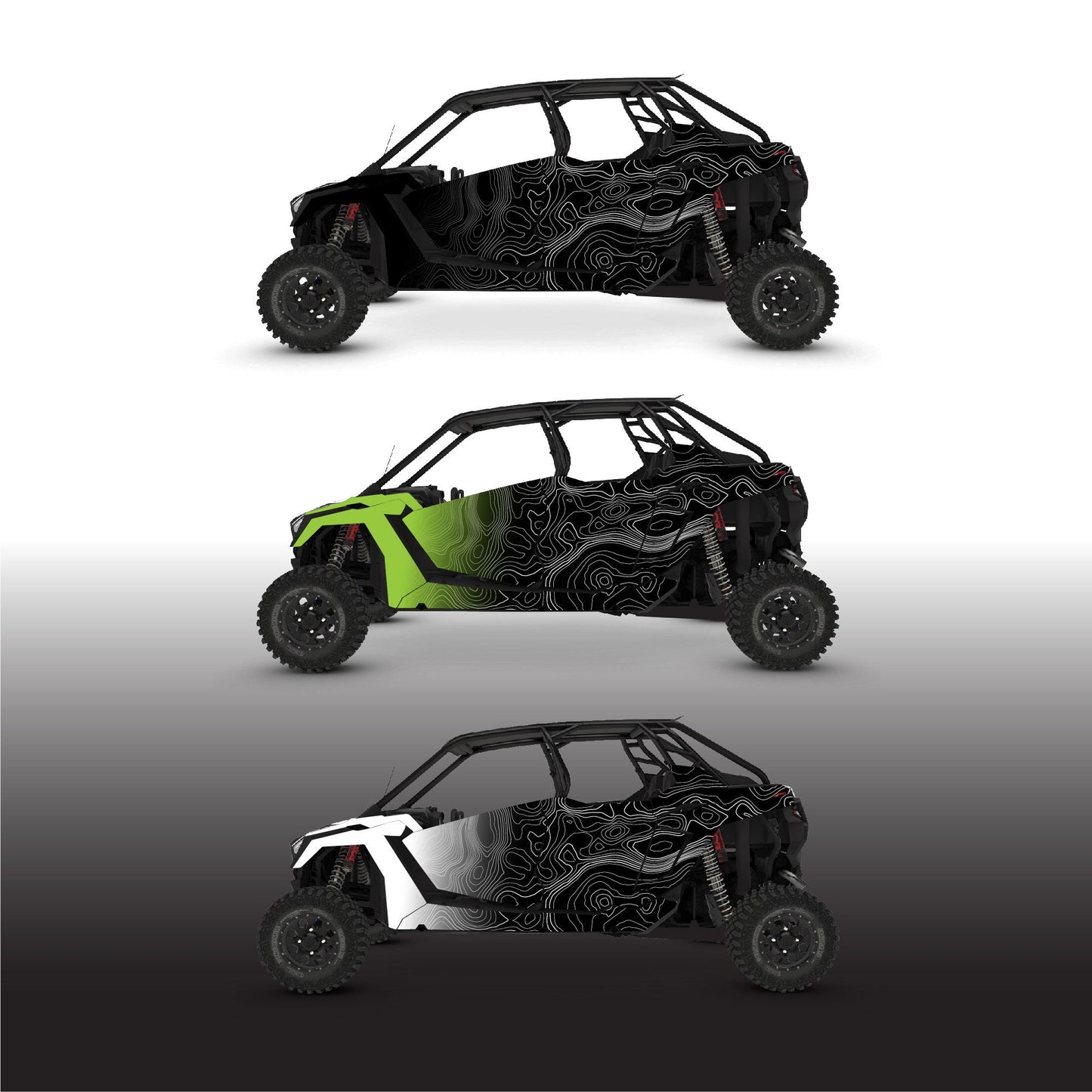 RZR Pro R 4 Ultimate TOPO Graphics Kit