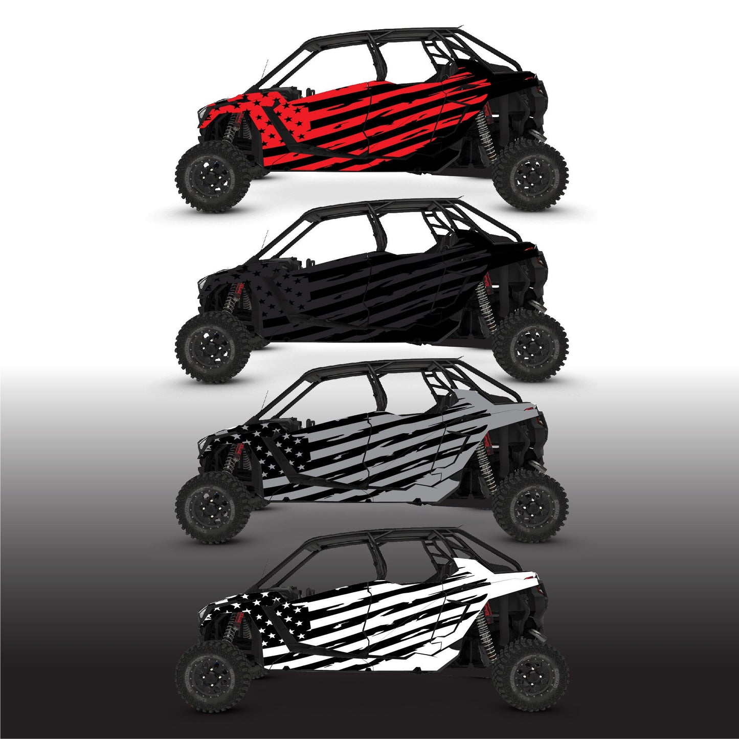 RZR Pro R 4 Ultimate USA Graphics Kit