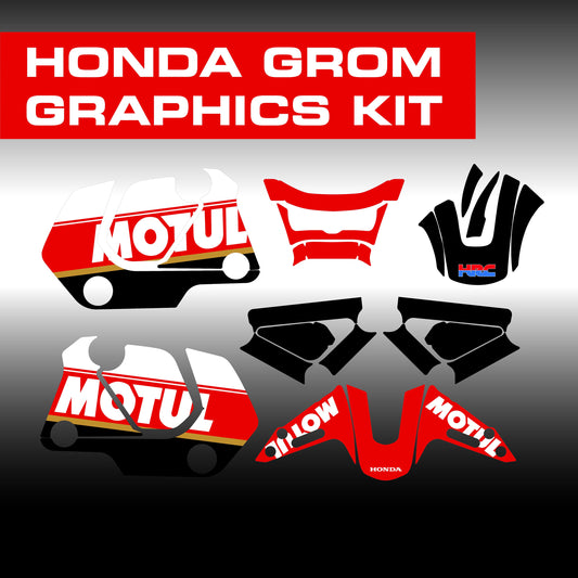 MOTUL New Gen Honda Grom Graphics Kit